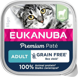 Produktbild von EUKANUBA Grain Free Adult Lammpastete 85 g