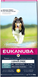 Produktbild von Eukanuba Grain Free Adult Large Breed Huhn - 12 kg