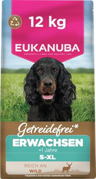 Produktbild von Eukanuba Grain Free Adult mit Wild - 12 kg