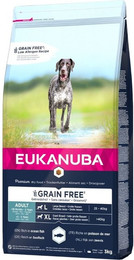 Produktbild von EUKANUBA Grain Free Large Adult Hundefutter mit Fisch - 3 kg