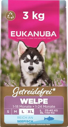 Produktbild von Eukanuba Grain Free Puppy Large & Giant Breed Seefisch - 3 kg