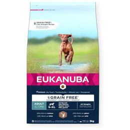 Produktbild von EUKANUBA Grain Free S-XL Adult Wild - 3 kg