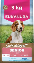 Produktbild von Eukanuba Grain Free Senior Small & Medium mit Seefisch - 3 kg