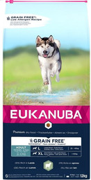 Produktbild von Eukanuba Hundefutter getreidefrei mit Lamm für große Rassen - 12 kg