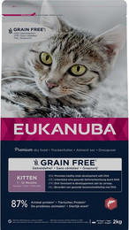 Produktbild von Eukanuba Kitten Grain Free Lachs - 2 kg