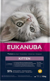 Produktbild von Eukanuba Kitten Healthy Start Trockenfutter Huhn & Leber - 10 kg