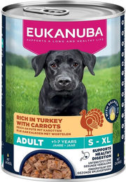 Produktbild von EUKANUBA Life Care Adult Rich in Turkey 400 g Pastete für Hunde reich an Truthahn und Karotten