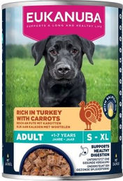 EUKANUBA Nassfutter Hund Adult Pute und Karotte 6x400 g – Bild 1 von 3