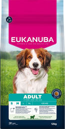 Produktbild von Eukanuba Premium Nutrition Adult Small & Medium Breed Lamm & Reis - Sparpaket: 2 x 12 kg