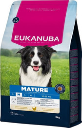 Produktbild von Eukanuba Premium Nutrition Mature Medium Breed Huhn - 3 kg