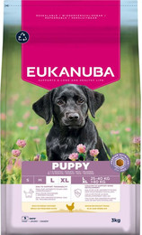 Produktbild von Eukanuba Premium Nutrition Puppy Large & Giant Breed Huhn - 15 kg