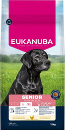 Produktbild von Eukanuba Premium Nutrition Senior Large & Giant Breed Huhn - 15 kg