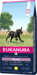 Produktbild von Eukanuba Puppy Large Breed Huhn - 2 x 15 kg