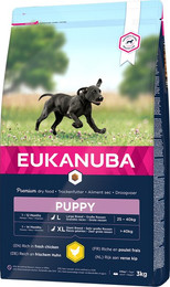 Produktbild von Eukanuba Puppy Large Breed Huhn - 2 x 3 kg