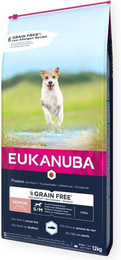 Produktbild von Eukanuba Senior Small & Medium Breed Grain Free Seefisch - 2 x 12 kg