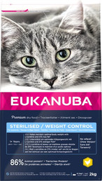 Produktbild von Eukanuba Sterilised Weight Control Adult Katzenfutter - 2 kg