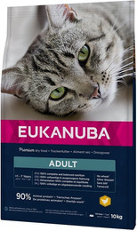 Produktbild von Eukanuba Top Condition 1+ Adult Katzenfutter Trocken Huhn & Pute - 10 kg