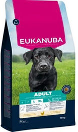Produktbild von EUKANUBA Trockenfutter Hund, Adult, groß, Huhn 2x15 kg
