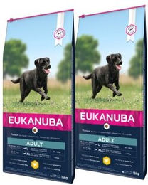 Produktbild von EUKANUBA Trockenfutter Hund Large Breed Adult Huhn - 2 x 15 kg
