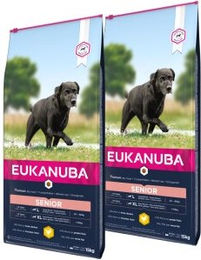 Produktbild von EUKANUBA Trockenfutter Hund Large Breed Caring Senior Huhn - 2 x 15 kg
