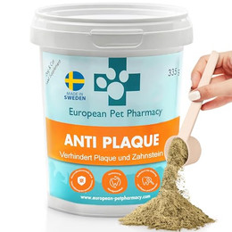 Produktbild von European Pet Pharmacy Anti Plaque Zahnpflege Hund - 335 g