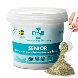 Produktbild von European Pet Pharmacy Senior Joint Care Hund Nahrungsergänzungsmittel - 140 g