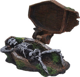 Europet Bernina Action Decor Sarg mit Skelett – Bild 1 von 2