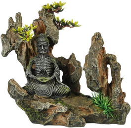 Produktbild von Europet-Bernina Aquariendeko Buddha auf Felsen