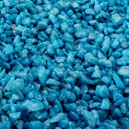 Produktbild von Europet-Bernina Aquarienkies Glitzersteine hellblau - 2 kg