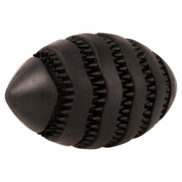 Produktbild von Europet Bernina Hunde Snackspielzeug Nibble me Rugby schwarz, Größe: S