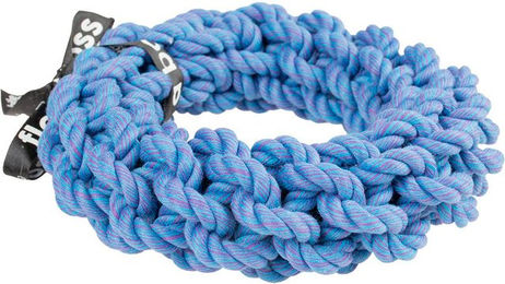 Produktbild von Europet Bernina Hundespielzeug geflochtener Ring da-chain blau