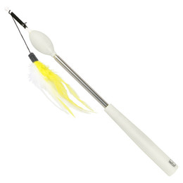 Produktbild von Europet Bernina Katzenspielzeug Teleskop-Teaser-Stange weiß