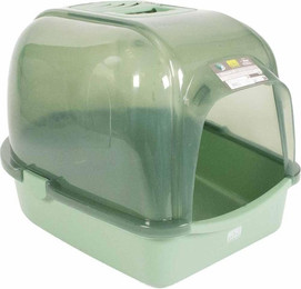 Produktbild von Europet-Bernina Katzentoilette Eclipse transparent/grün