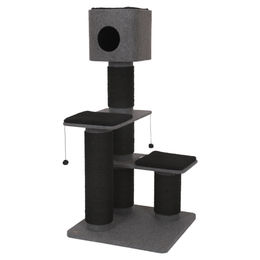 Europet-Bernina Kratzbaum Comfort Plus Obsidian grau – Bild 1 von 5