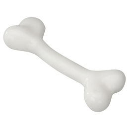 Europet-Bernina Spielknochen Hundespielzeug Gummi Bone Vanilla weiß Größe M - 1 Stk. – Bild 1 von 2