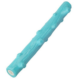 Produktbild von Europet-Bernina Spielknochen Hundespielzeug Gummi Stick Mint blau