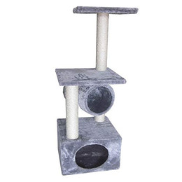 Produktbild von Europet Kratzbaum Classic Rodo mit Stamm Hellgrau