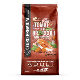 Produktbild von EuroPremium Sensational Medium to Large Adult Lachs Trockenfutter - 7,5 kg