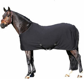 Produktbild von Euroriding Abschwitzdecke Dry Easy Pferd Fleece mit Kreuzgurten