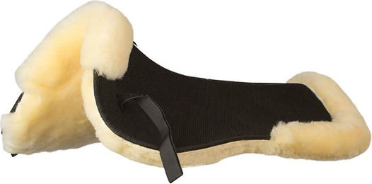 Produktbild von Euroriding AirTec Sattelkissen Lammfell mit Fellrand