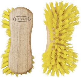 Produktbild von Euroriding Gesichtsbürste klein, roher Holzrücken