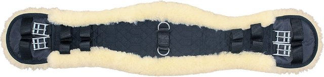 Produktbild von Euroriding Kontursattelgurt Lammfell Kurzgurt