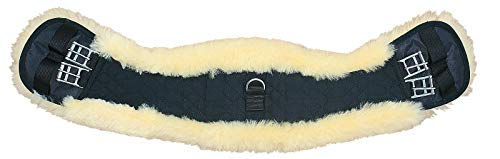 Produktbild von Euroriding Mondsattelgurt Lammfell Kurzgurt