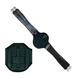 Produktbild von Euroriding Sattelgurt Privilège Equitation Jump schwarz 130