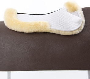 Produktbild von Euroriding Sattelkissen mit Lammfellrand