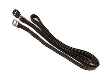 Produktbild von EURORIDING Steigbügelriemen Soft Leder 165 cm Dunkelbraun