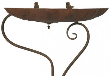 Produktbild von Eurotrade Vogeltränke mit Ornamenten und Vögeln