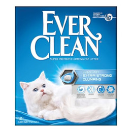 Produktbild von Ever Clean Extrastarkes klumpendes Katzenstreu duftstofffrei - 10 l