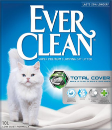 Produktbild von Ever Clean Total Cover Klumpstreu Parfümfrei - 2 x 10 l