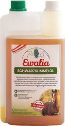 Produktbild von Ewalia Schwarzkümmelöl für Pferde - 1 l